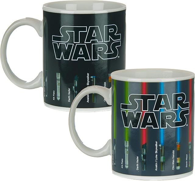 Star Wars Lightsaber Heat Change Coffee Mug - Officially Licensed Disney Merchandise