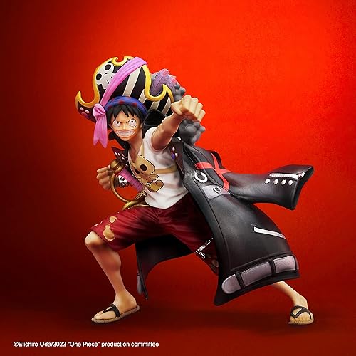 Miniatura 2 de Una pieza - Monkey.D.Luffy (película roja), estatua coleccionable de Bandai Spirits