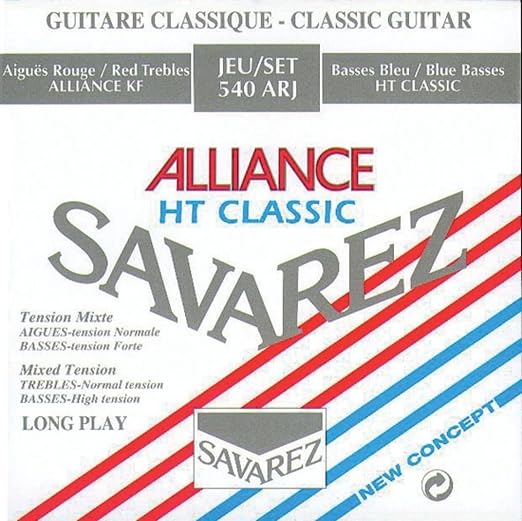 Savarez 540Arj Rouge Blue Hard Tension Classic Klasik Gitar Teli