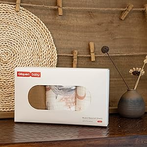 Gllquen Baby Muslin Bassinet Sheets 3 Pack, Breathable Elastic Cozy Fitted Cotton Bassinet Mattress Sheet for Baby Boy Girls, Fit for Hourglass Oval Rectangular Cradle Pad Sheets 33"x17" (Whale)