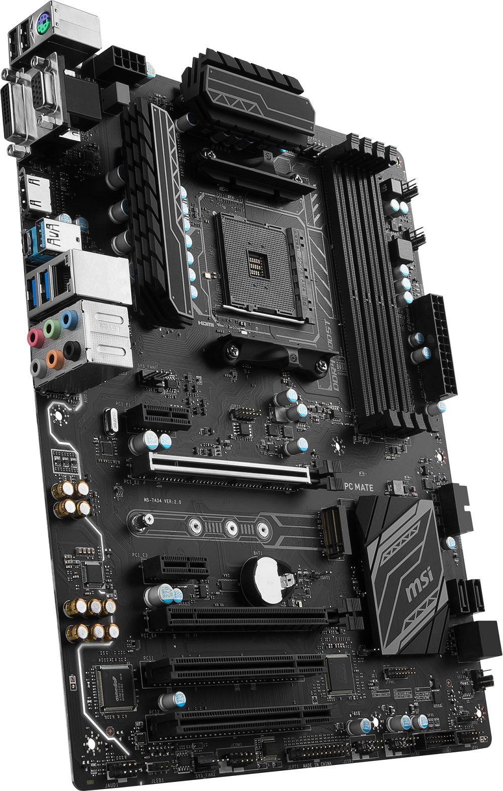 B350マザボ+Ryzen5 1600 CPU付きですぐ使える B350マザボ+Ryzen5 1600 CPU付きですぐ使える