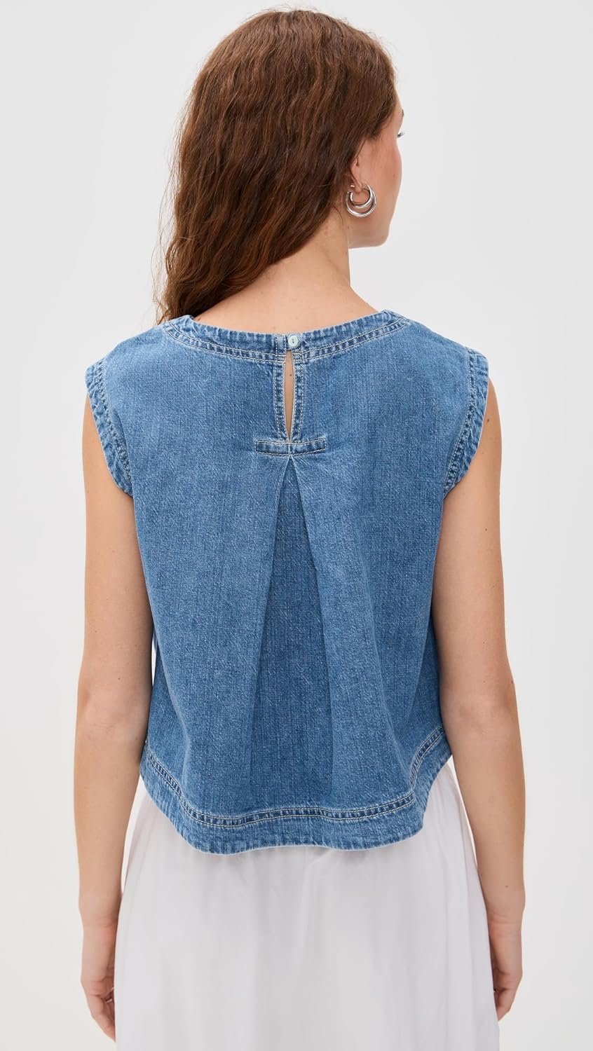 Velvet Women's Loren Denim Top - Image 4