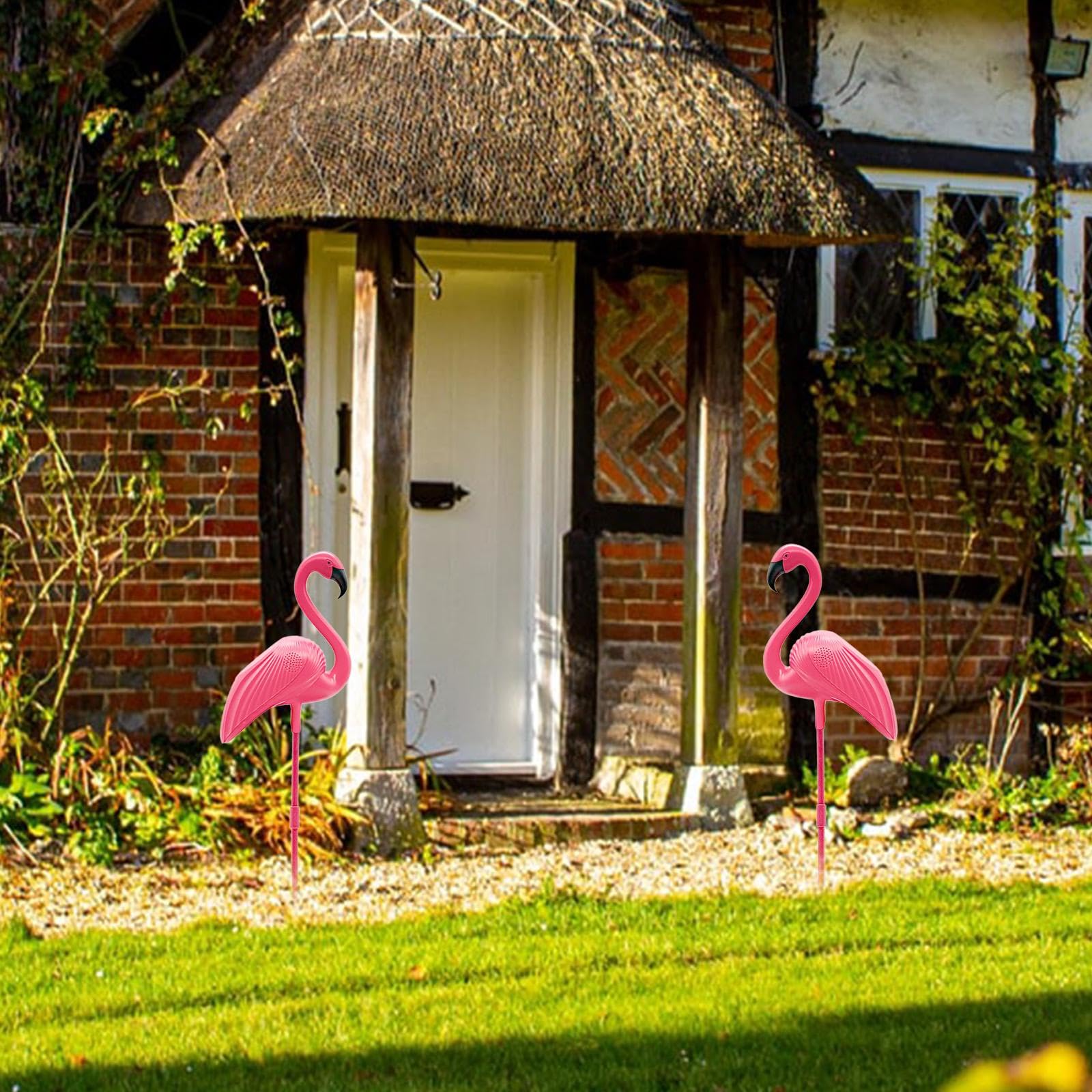 Decorazioni da Giardino con Fenicotteri Rosa, Decorazioni per Prato, Articoli per Feste in Fattoria E Vialetti