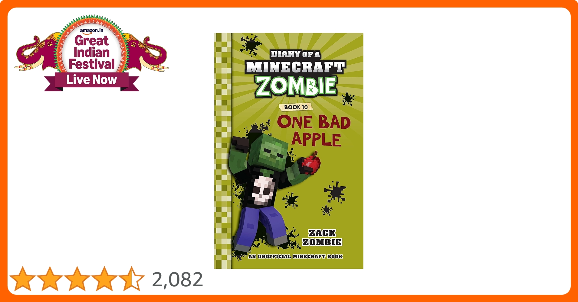 Diary of a Minecraft Zombie 1〜10巻セット s-l400.jpg