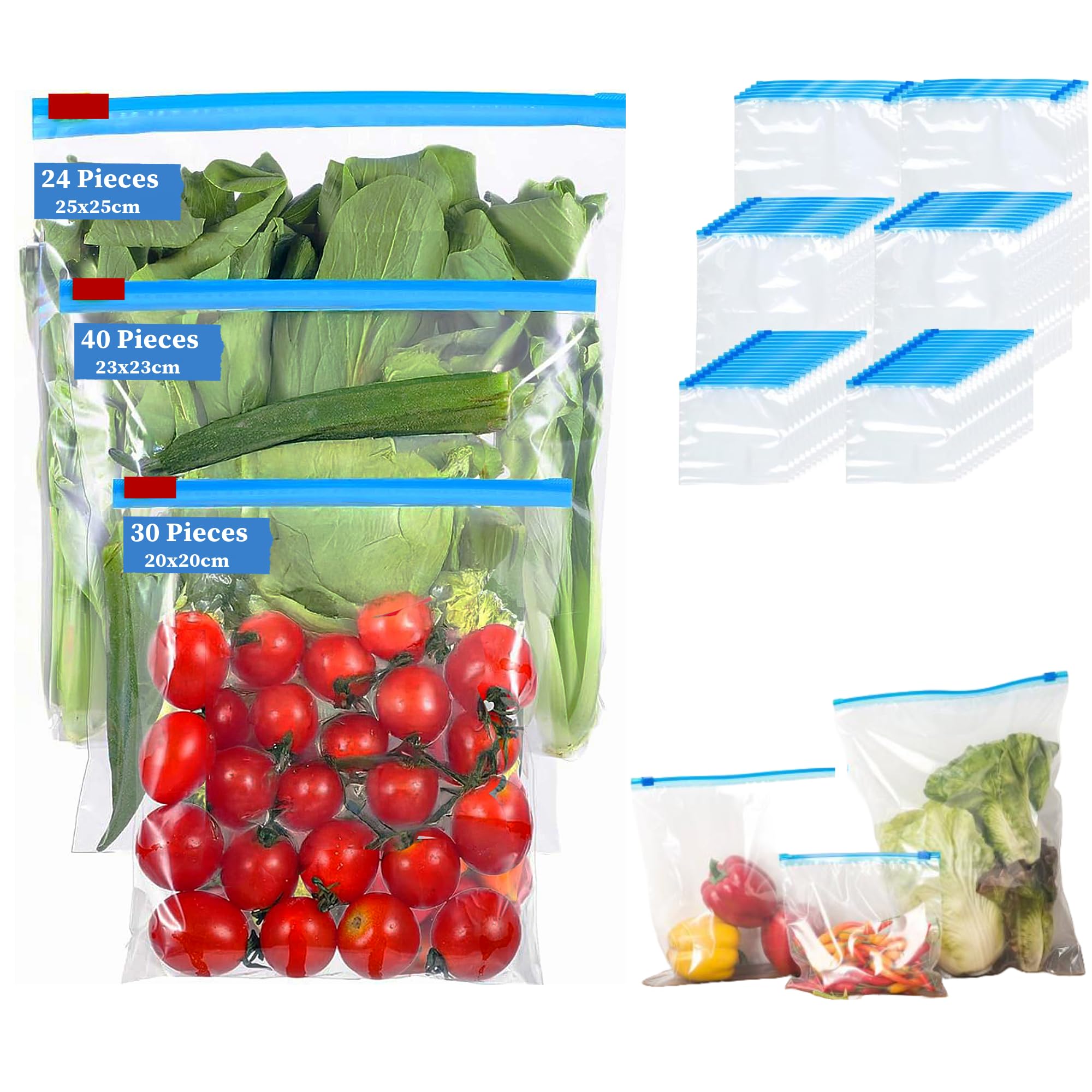 Bolsas de sándwich resellables y reutilizables para mantener almuerzos frescos en el colegio