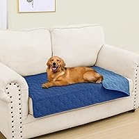 Vista 13 de Smiry Manta impermeable para cama de perro de 30 x 53 pulgadas, suave manta reversible para mascotas, lavable, a prueba de fugas, para sofá
