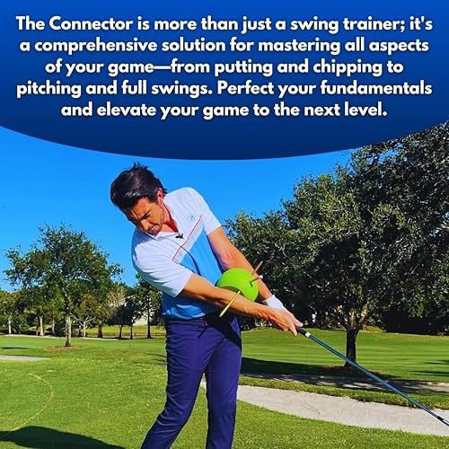 Miniatura 4 de La ayuda de entrenamiento de golf Connector - Herramienta de entrenamiento simple y eficaz diseñada para revolucionar tu mecánica de swing y mejorar