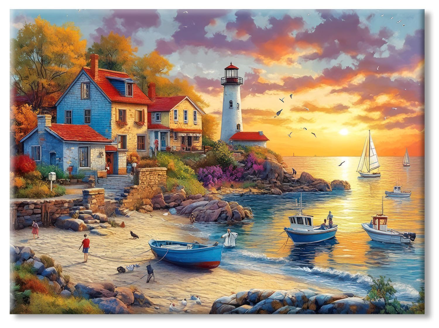ShengDexin Malen Nach Zahlen Erwachsene Painting by Numbers Hand Painted Oil Painting leinwand Kit