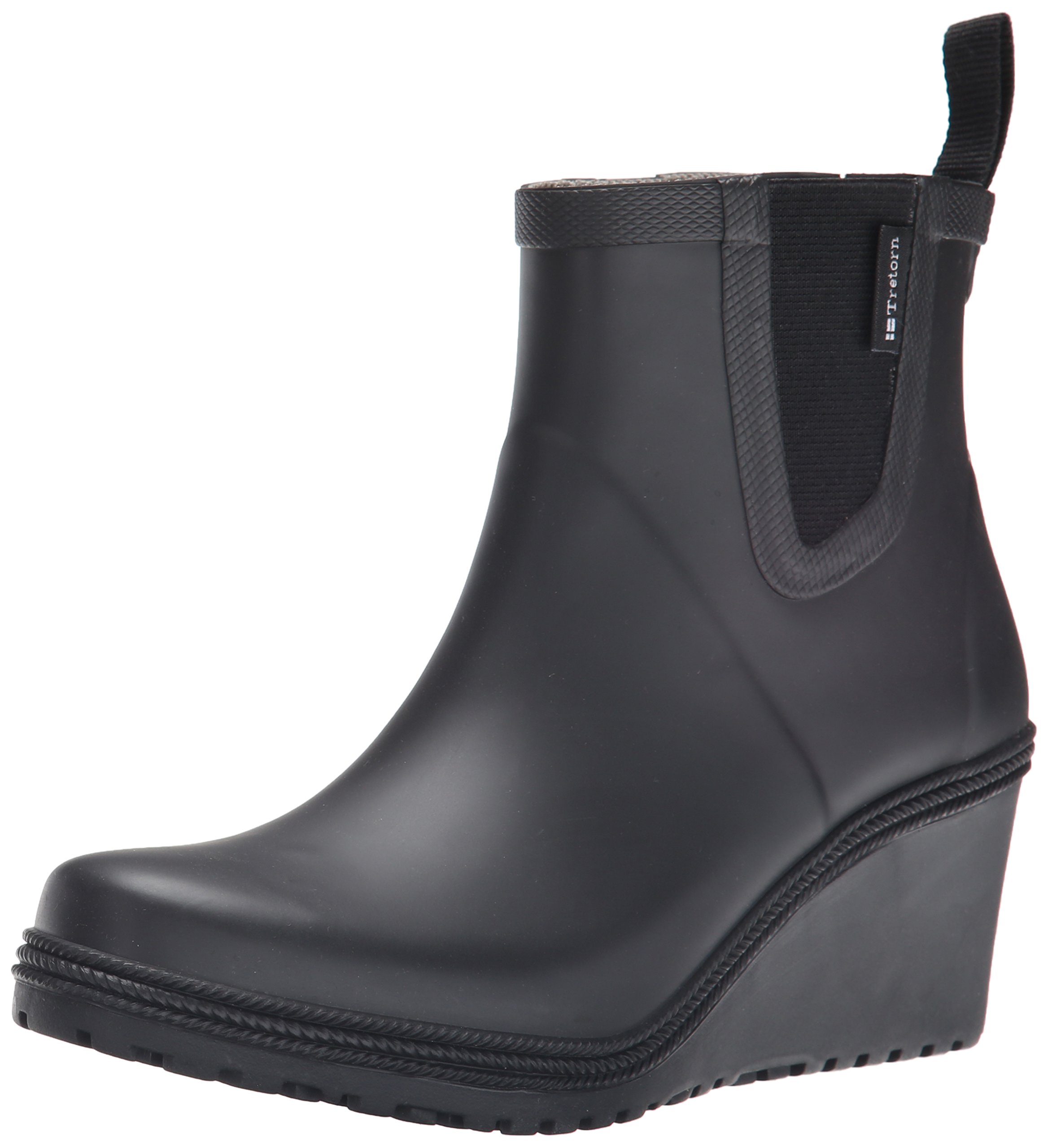 Tretorn Black Wedge Rain Boots Tretorn Womens Emma Wedge Rain Boot