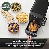 NINJA Double Stack XL Air Fryer 2 Compartiments Verticale, Compact, 4 Niveaux de Cuisson, Capacité de 9,5L, Air Fryer 6-en 1, Pièces Antiadhésives Amovibles Lavables Au Lave-Vaisselle, Noir/Cuivre - 6
