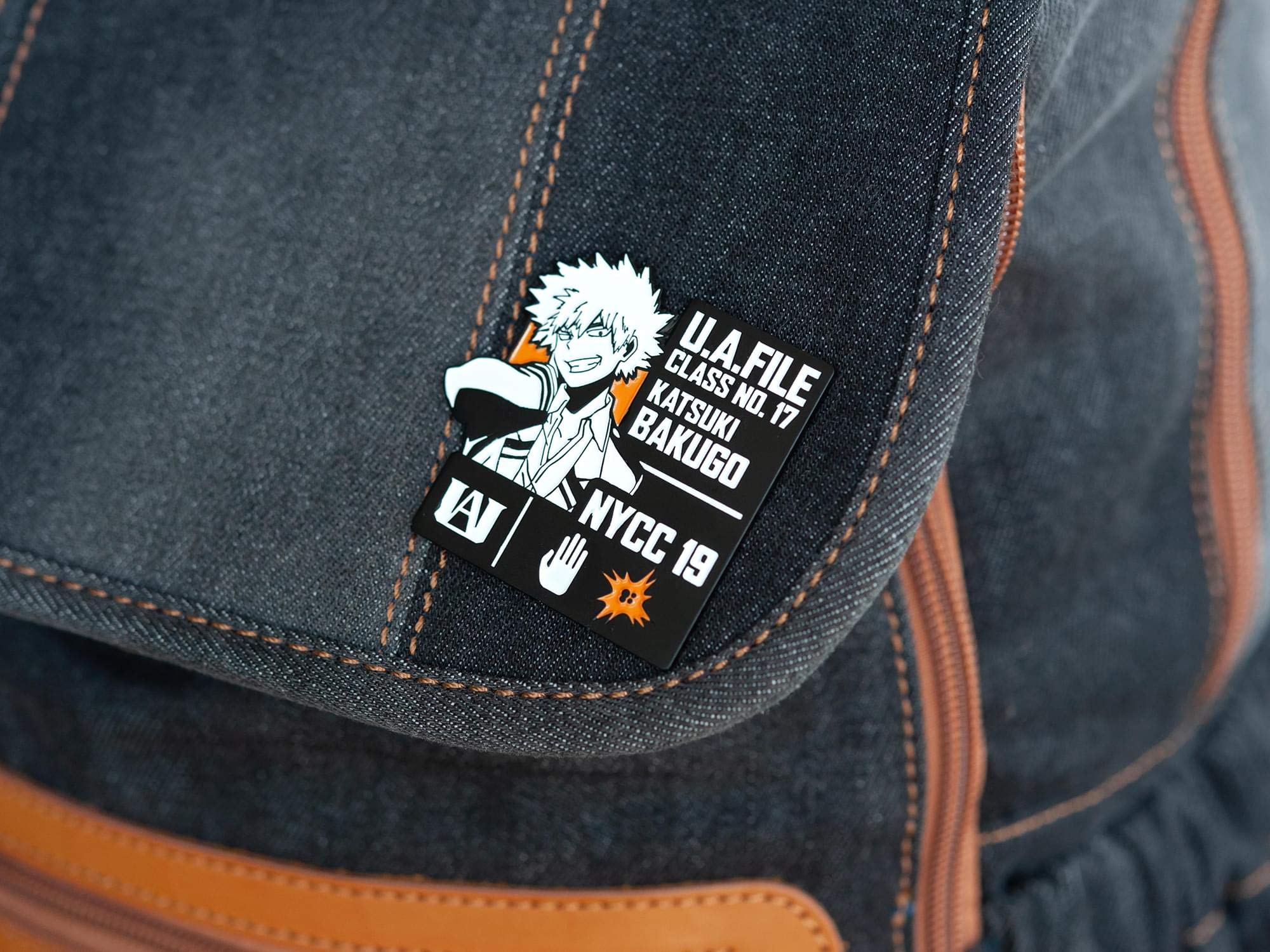 Just Funky My Hero Academia Katsuki Bakugo Pin | Exclusive Collectible Pin | 2 Inches Tall
