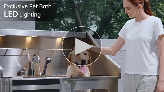 Amazon.com : Dog Washing Station, LED Professional Stainless