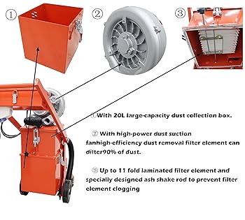 BREVELTION Cement Ground Grinder Grinding Concrete Epoxy