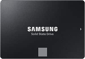 Samsung SSD 870 EVO, 2 TB, Form Factor 2.5”, Intelligent Turbo Write, Magician 6 Software, Black