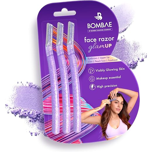 Bombae Glam-up Reusable Face Razor for Women