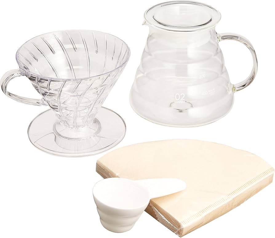 Amazon.co.jp : HARIO (ハリオ) V60 コーヒーブリュー セット
