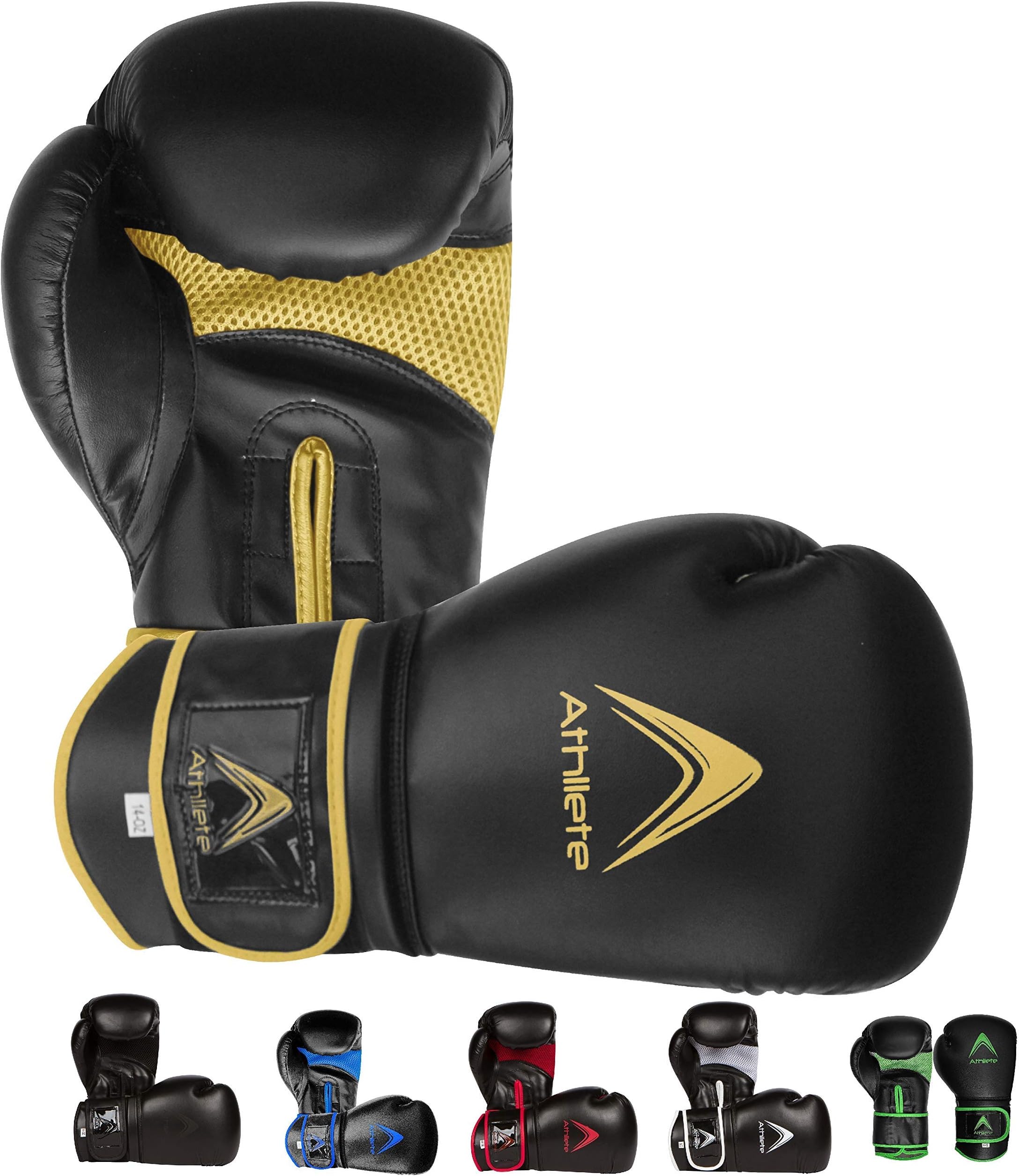 Athllete Durable and Comfortable Boxing Gloves Men and Boxing Gloves Women, Extra Thick Padding for Beginner Boxers and Training Fitness, Ideal for Both Men Boxer and Women Boxer