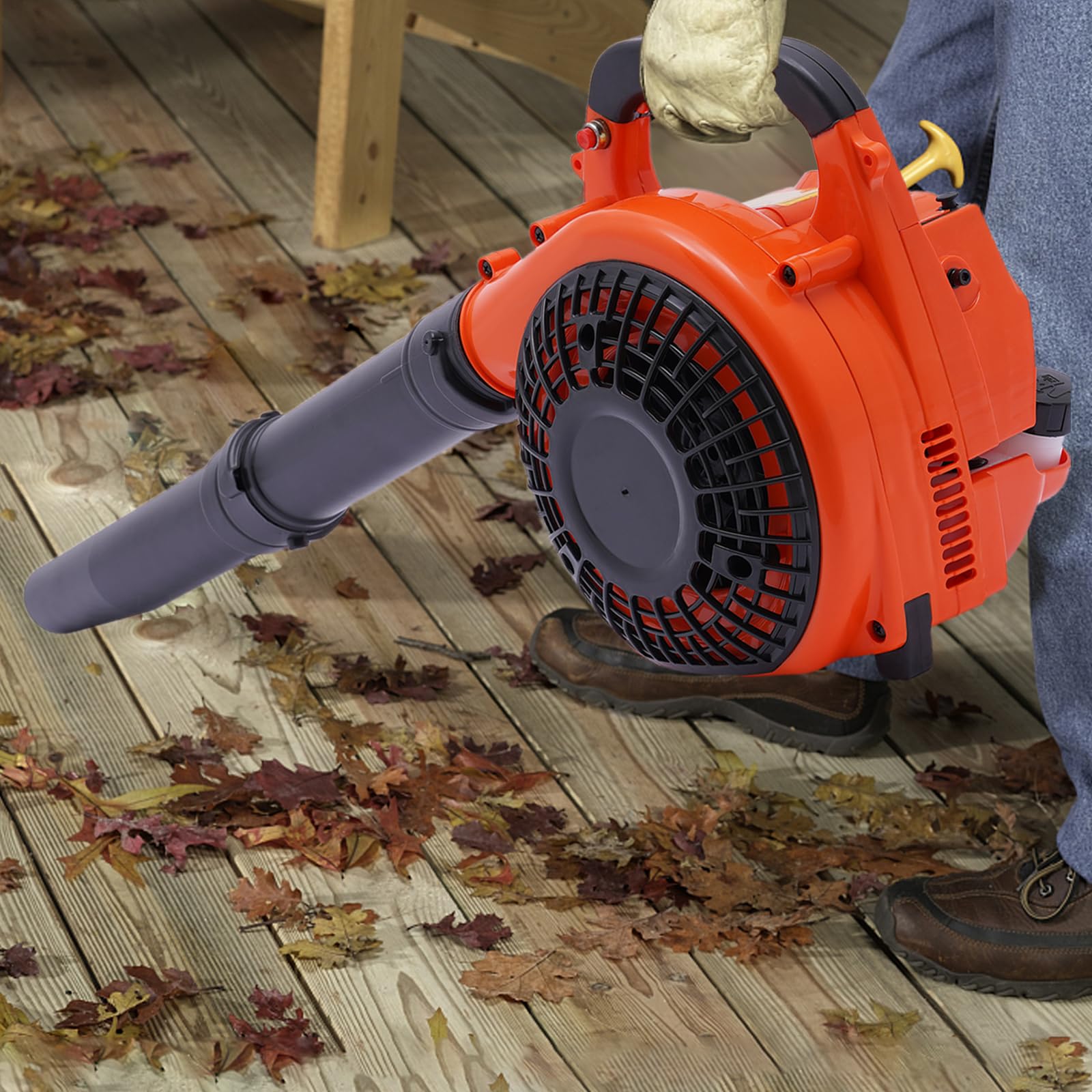 Soplador térmico portátil 25,4 cc 2 tiempos, 7000 rpm, 0,75 kW, jardín