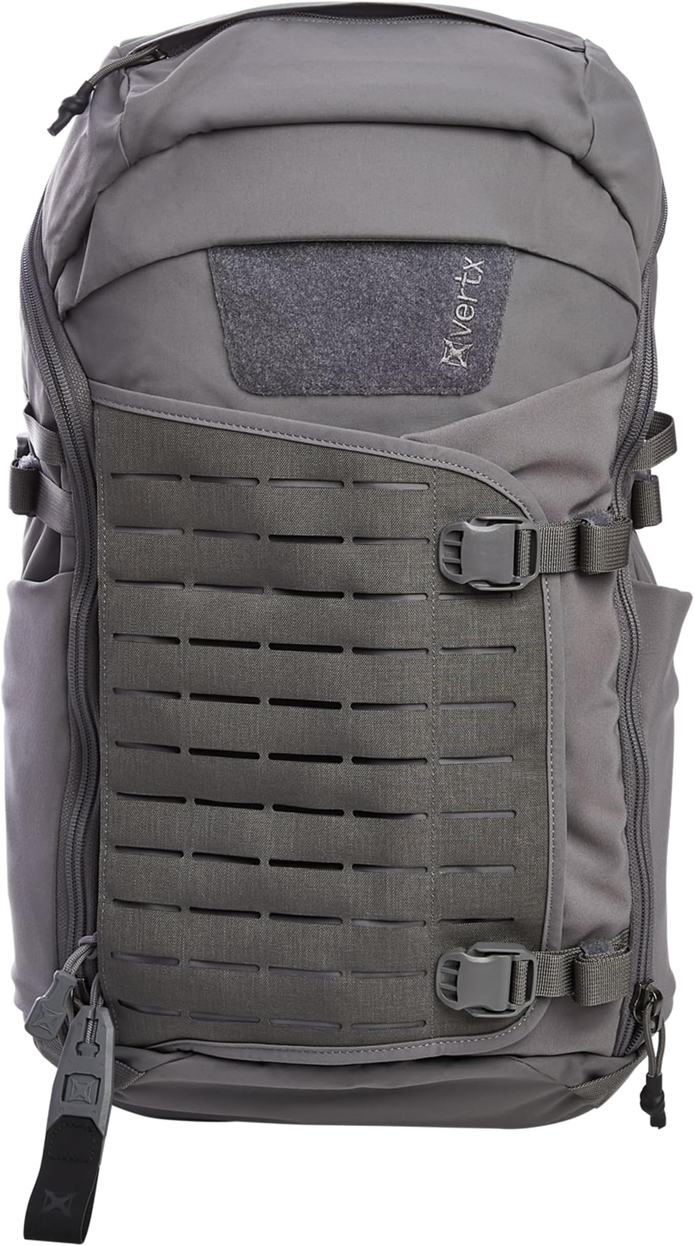 Vertx Siege Backpack - Durable, Water-Resistant with Multiple Compartments for Hiking, Travel, and Everyday Use, Wolf Grey - One Size