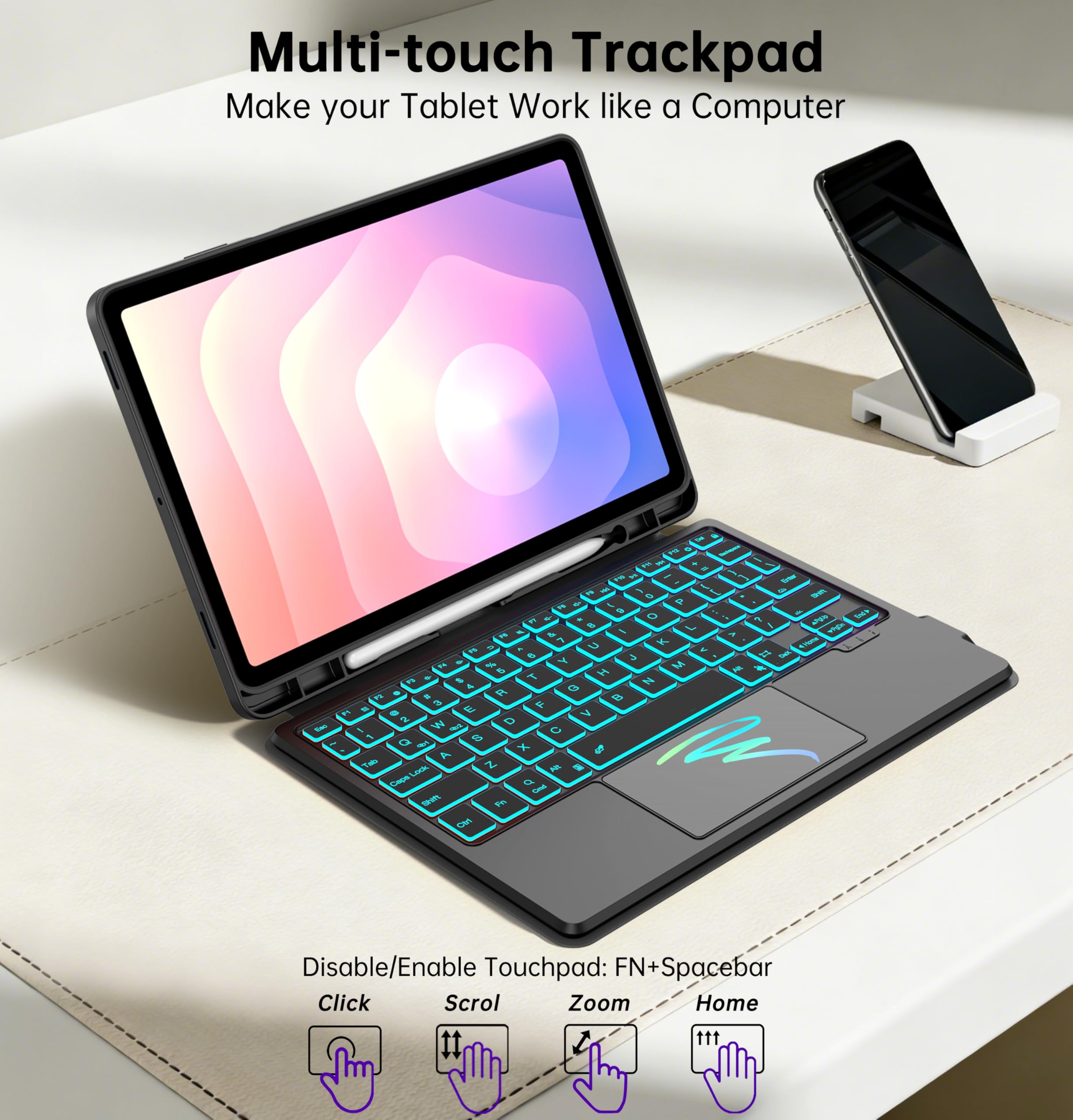 Amazon.com: Keyboard Case for Samsung Galaxy Tab S11 2025 11-inch