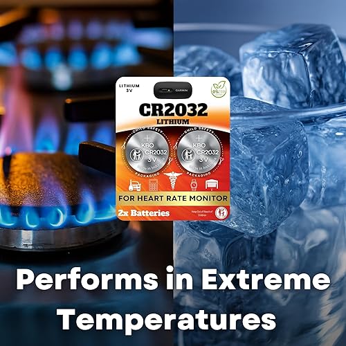 Miniatura 6 de Heart Rate Monitor Chest Strap Batteries (2-Pack) CR2032  Garmin HRM 200, HRM-Dual, Powr Labs, COOSPO, Magene, MOOFIT, KYTO  Heart-Rate Chest Strap