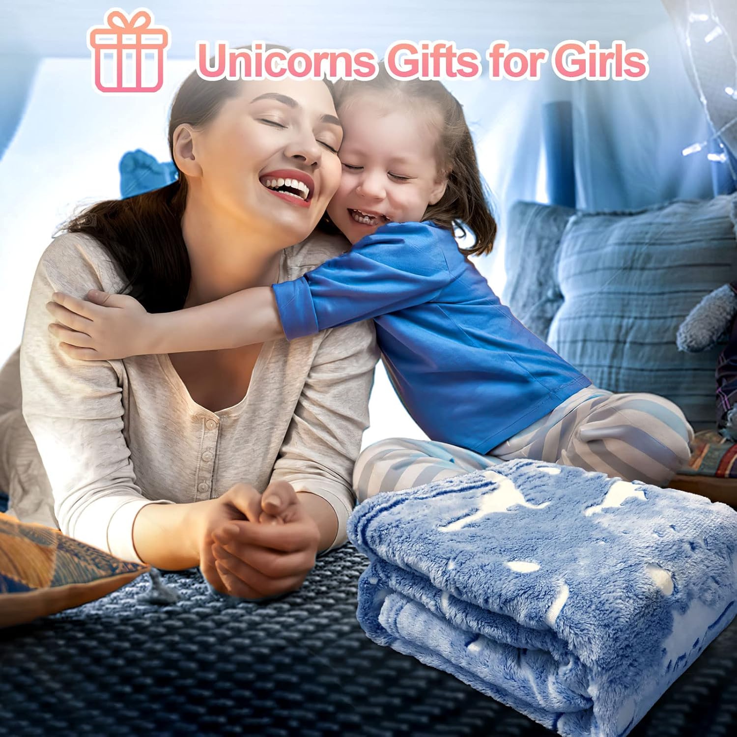 TEHALK Dinosaur Blanket for Boys Girls Glow in The Dark Blankets for Boys Soft Fleece Blankets for Kids Personalized Baby Blanket for Boys Cute Toddler Blankets for Boys Unique Dinosaur Gifts 40"x60" - Image 4