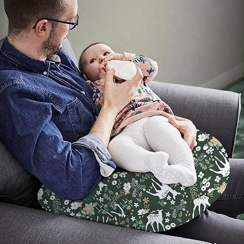 Miniatura 5 de Little Grape Land Almohada de lactancia, almohadas de lactancia materna, almohada de apoyo para bebés para lactancia, alimentación con biberón,