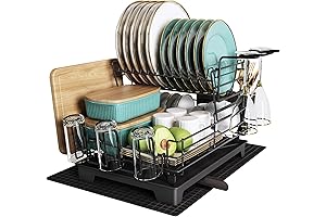 MAJALiS 2-Tier Over-the-Sink Double Decker Dish Drying Rack