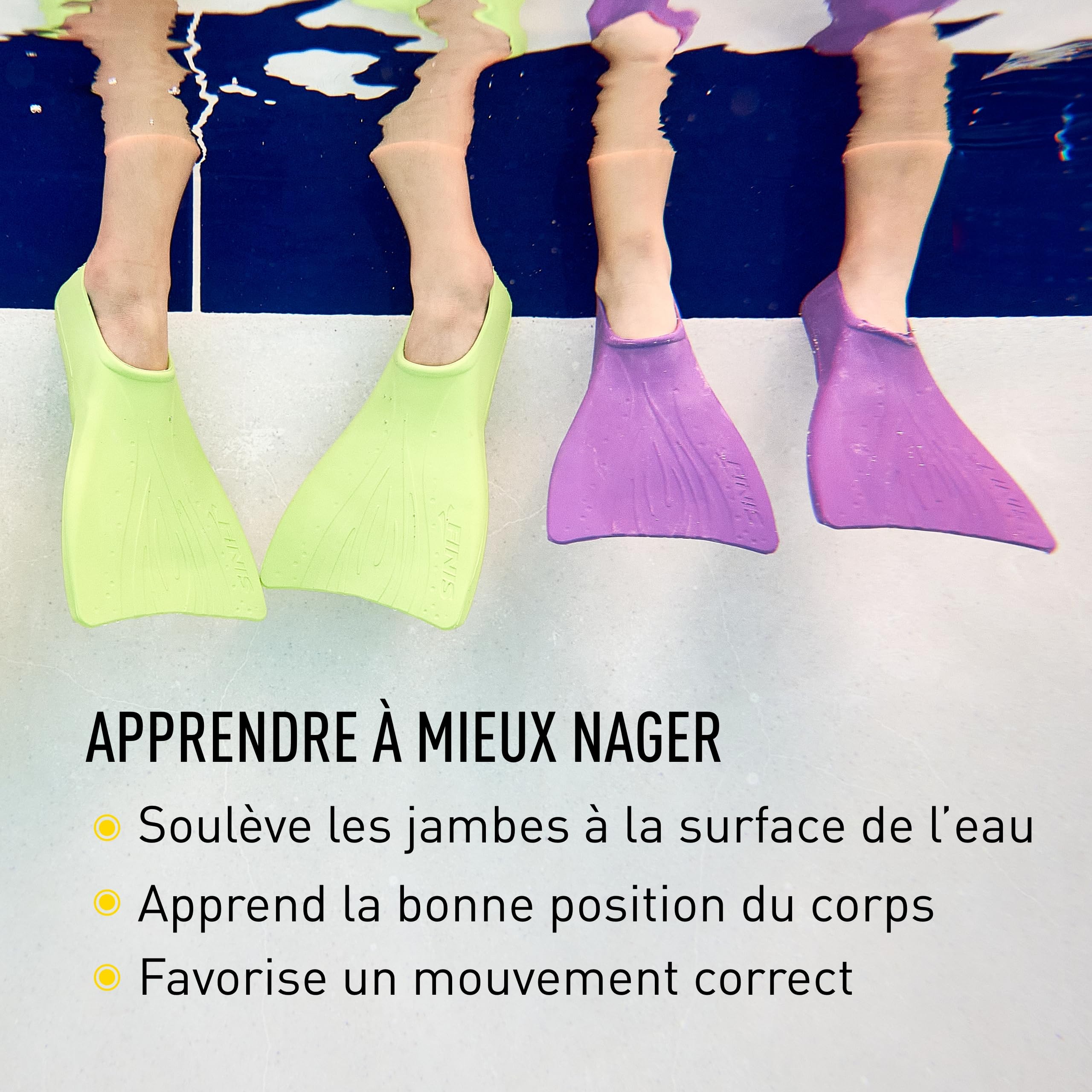 Finis Booster Palmes de Natation pour Enfants