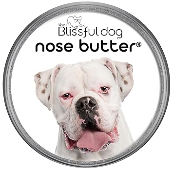 The Blissful Dog White Boxer Unscented Nose Butter, 2 oz Tin