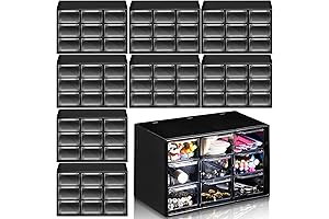 Rtteri Parts Drawer Organizer | 9 Plastic Mini Drawers