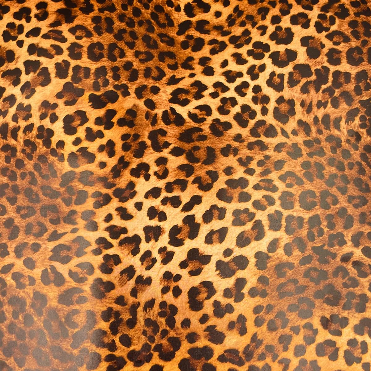 32.8ft Roll Leopard Print Wallpaper Peel and Stick Vinyl Furniture Revamp Paper Removable Wall Backsplash (393.7x17.7 inches)