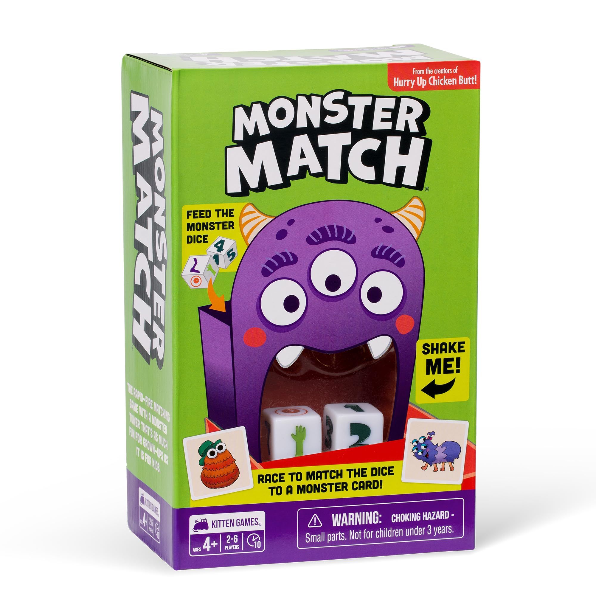 Amazon.com: Exploding Kittens Monster Match – Matching Dice