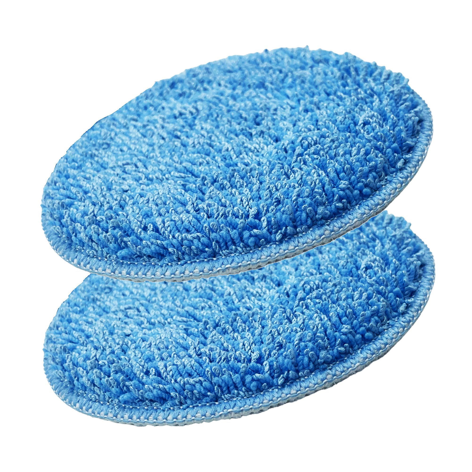 Tdbs The Dustpan And Brush Store Replacement Microfibre Pad - Pack Of 2 Scrub Master™ Electric Spin Scrubber Cordless Rechargeable - Electric Cleaning Brush Handheld Power Scrubber (Replacement Microfibre Pad - Pack Of 2)
