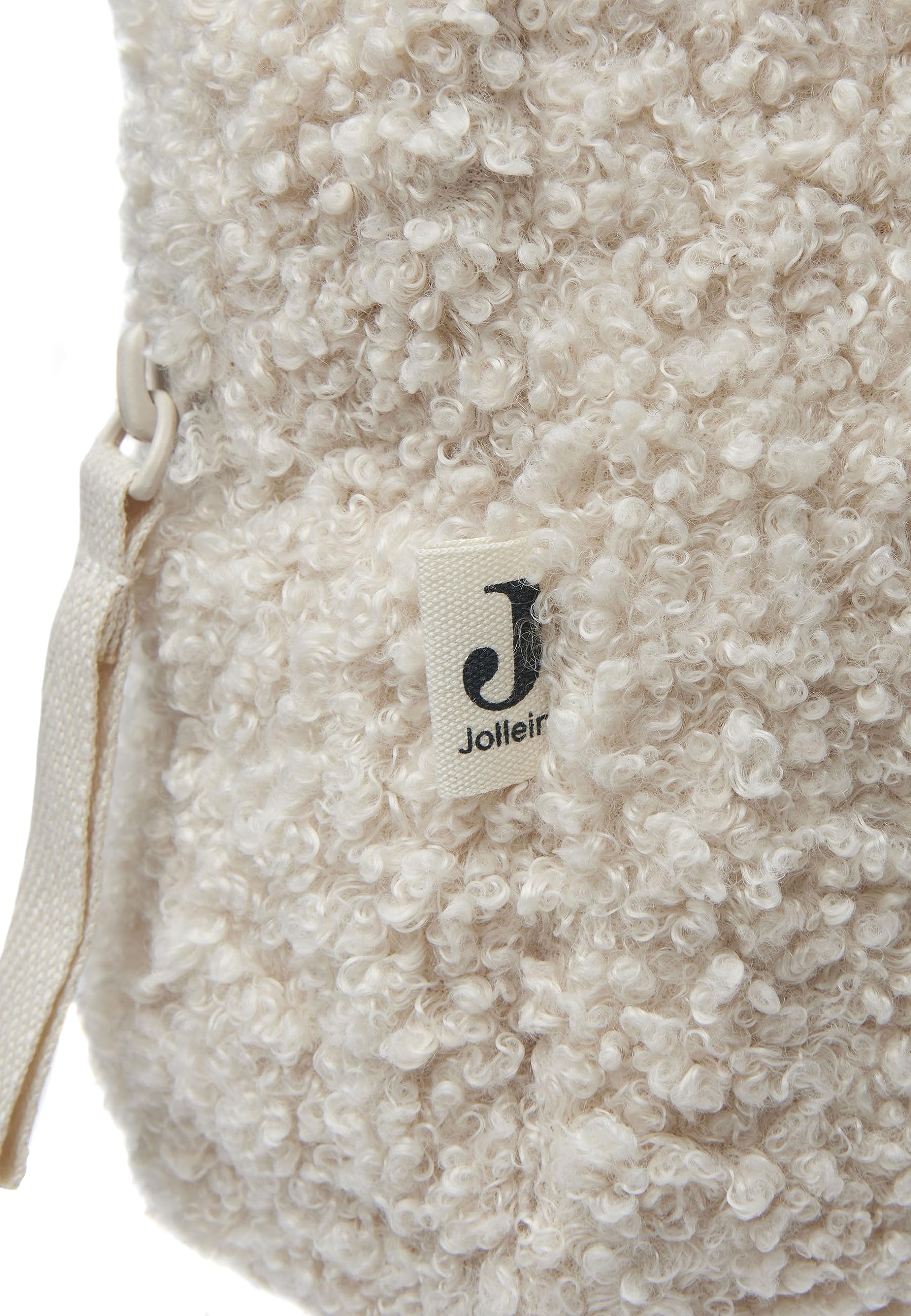 Jollein 053-577-66060 Trousse de Toilette pour Les déplacements Boucle/nœud Ivoire, Ivoire, Boucle Sac à Couches/Trousse de Maquillage/Organiseur