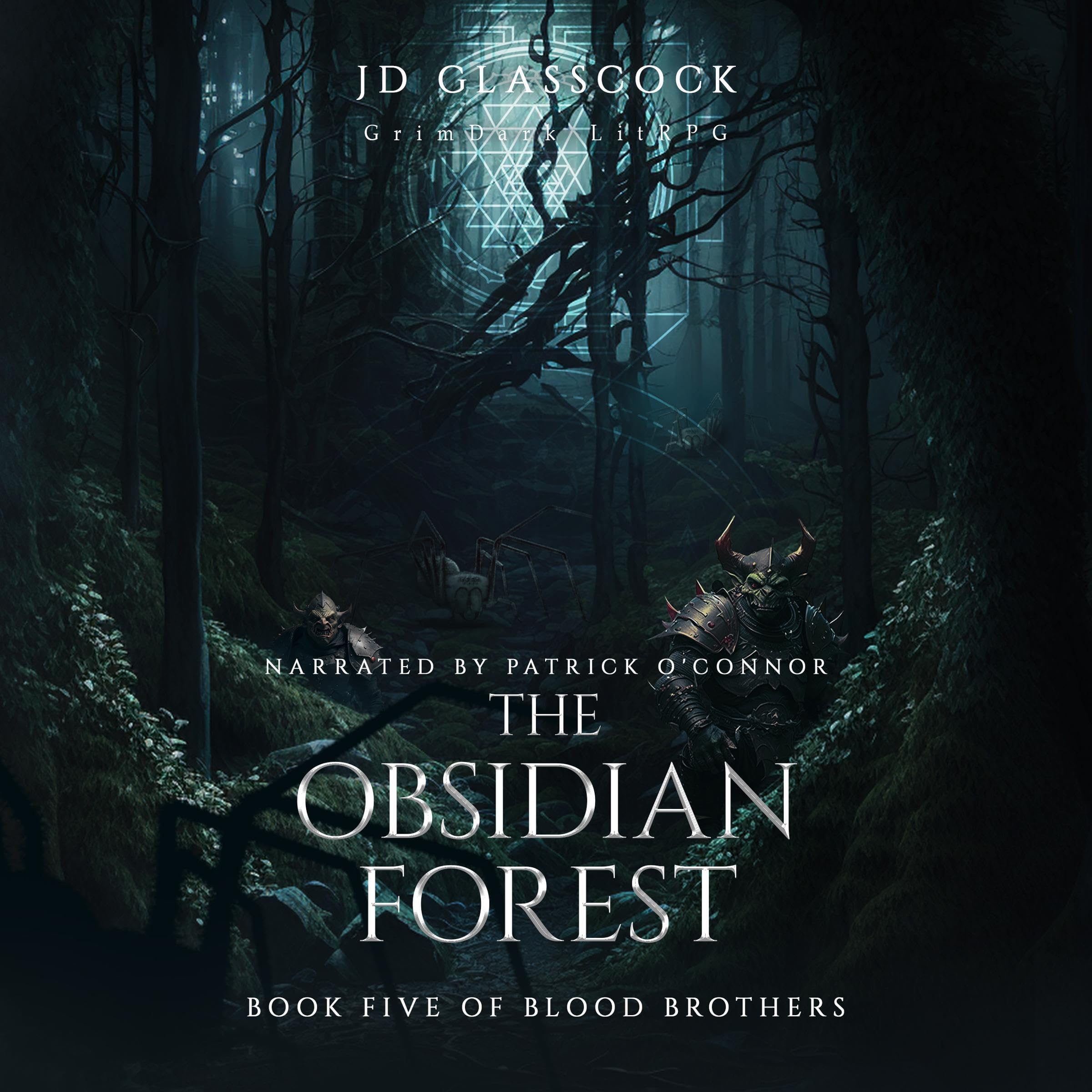 Cover art for The Obsidian Forest