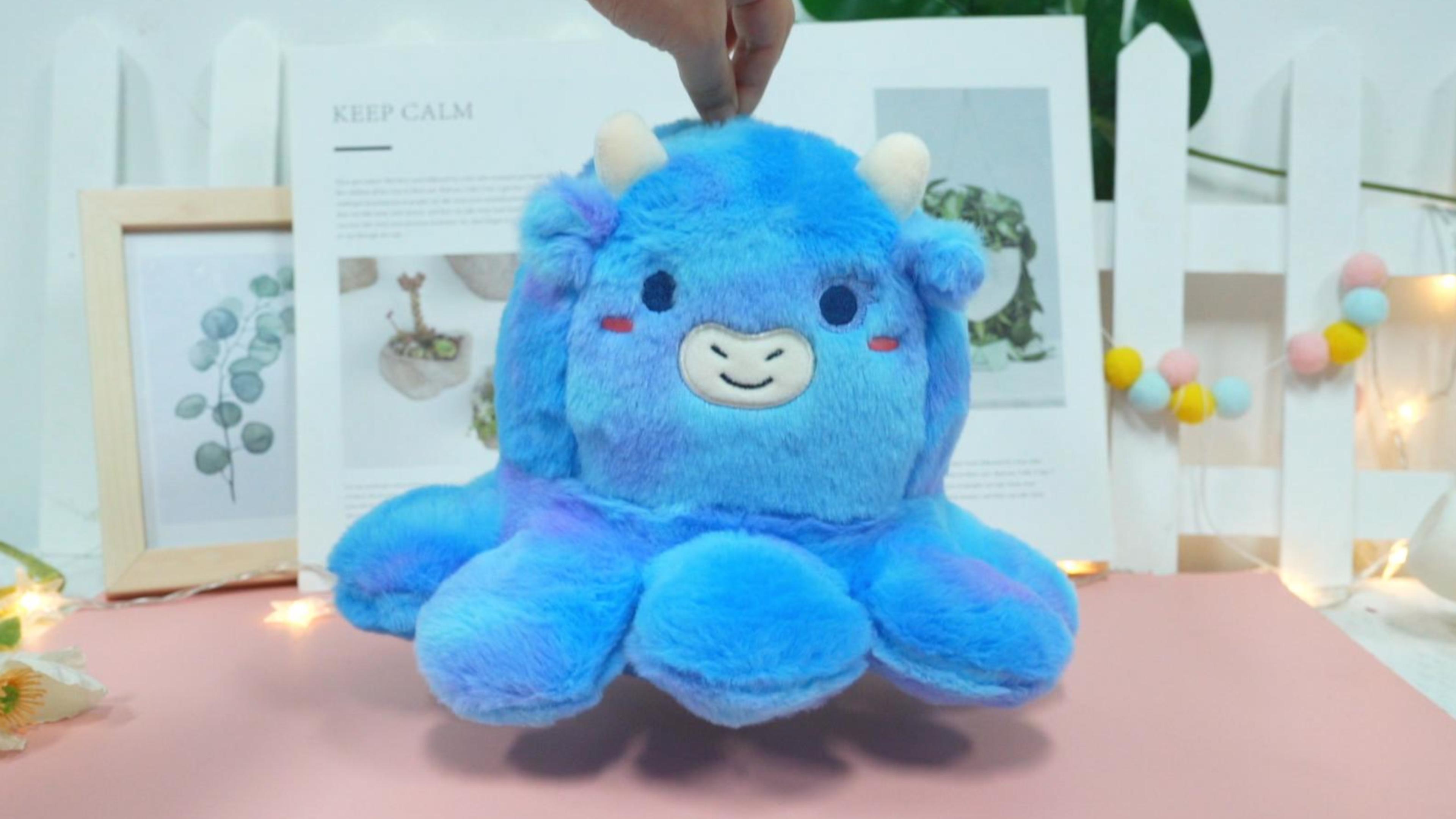 Blueberry Cow Plush Pillow Kawaii Cow St￭ Animals, Cute...