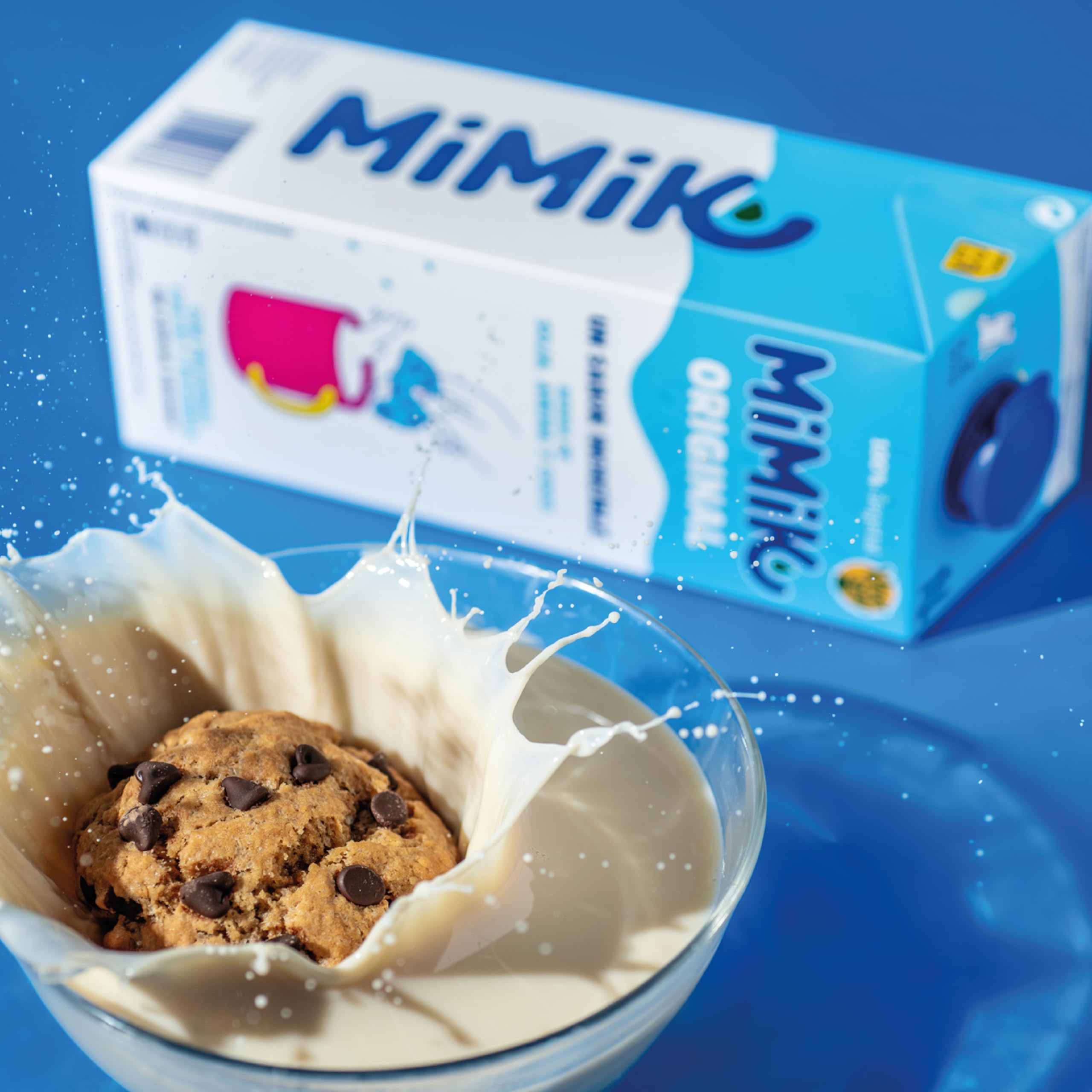 Pascual Mimik Original - Bebida 100% vegetal hecha con Soja, Avena y Coco. Sin Azúcar Añadido - Con Proteína, y fuente de vitaminas B12 y D. Pack 6 Briks x 1L