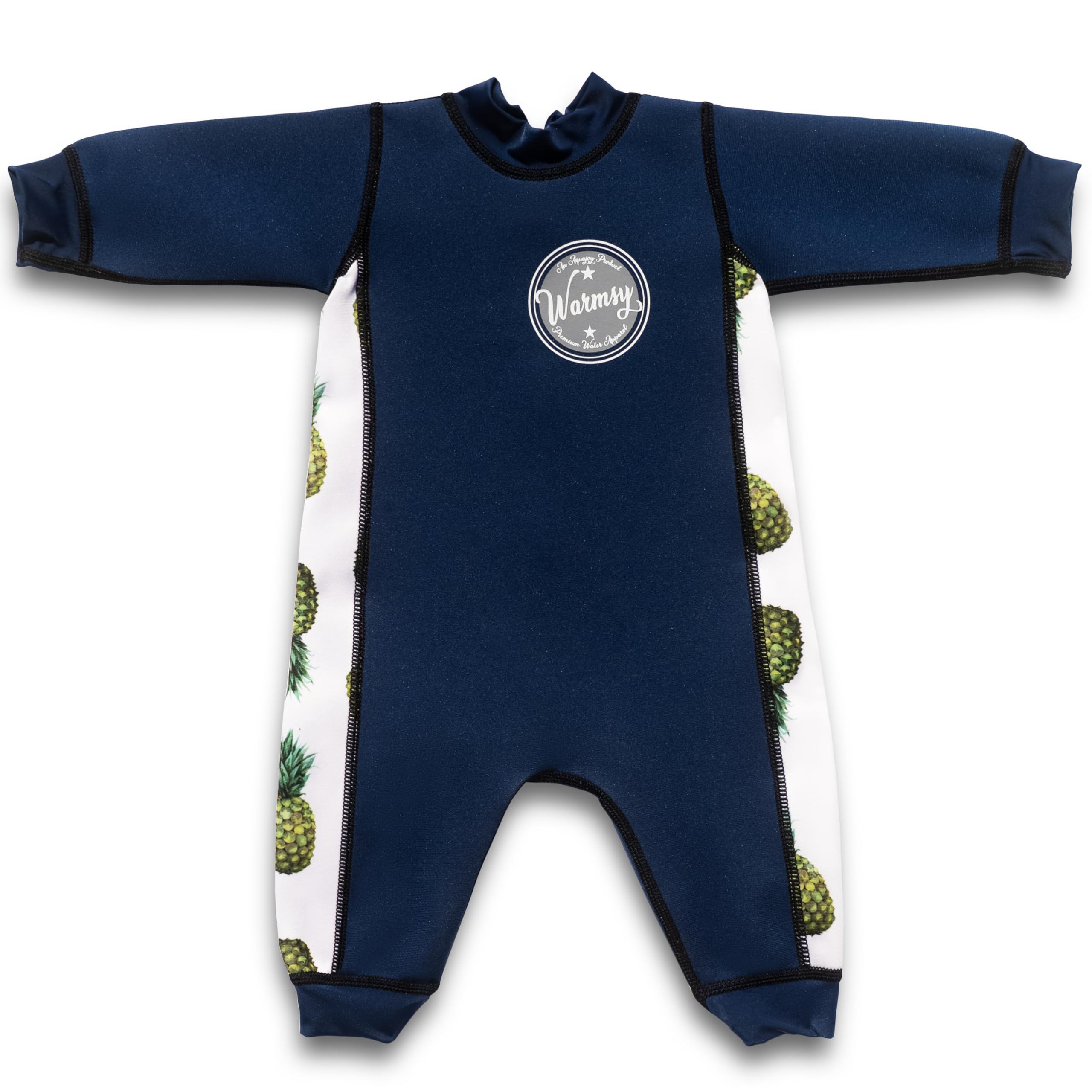 Warmsy - Premium Wende-Schwimmanzug | Warmer Neoprenanzug für Babys & Kleinkinder | Warme Ganzkörper-Badebekleidung für Jungen & Mädchen | 2 in 1-Design