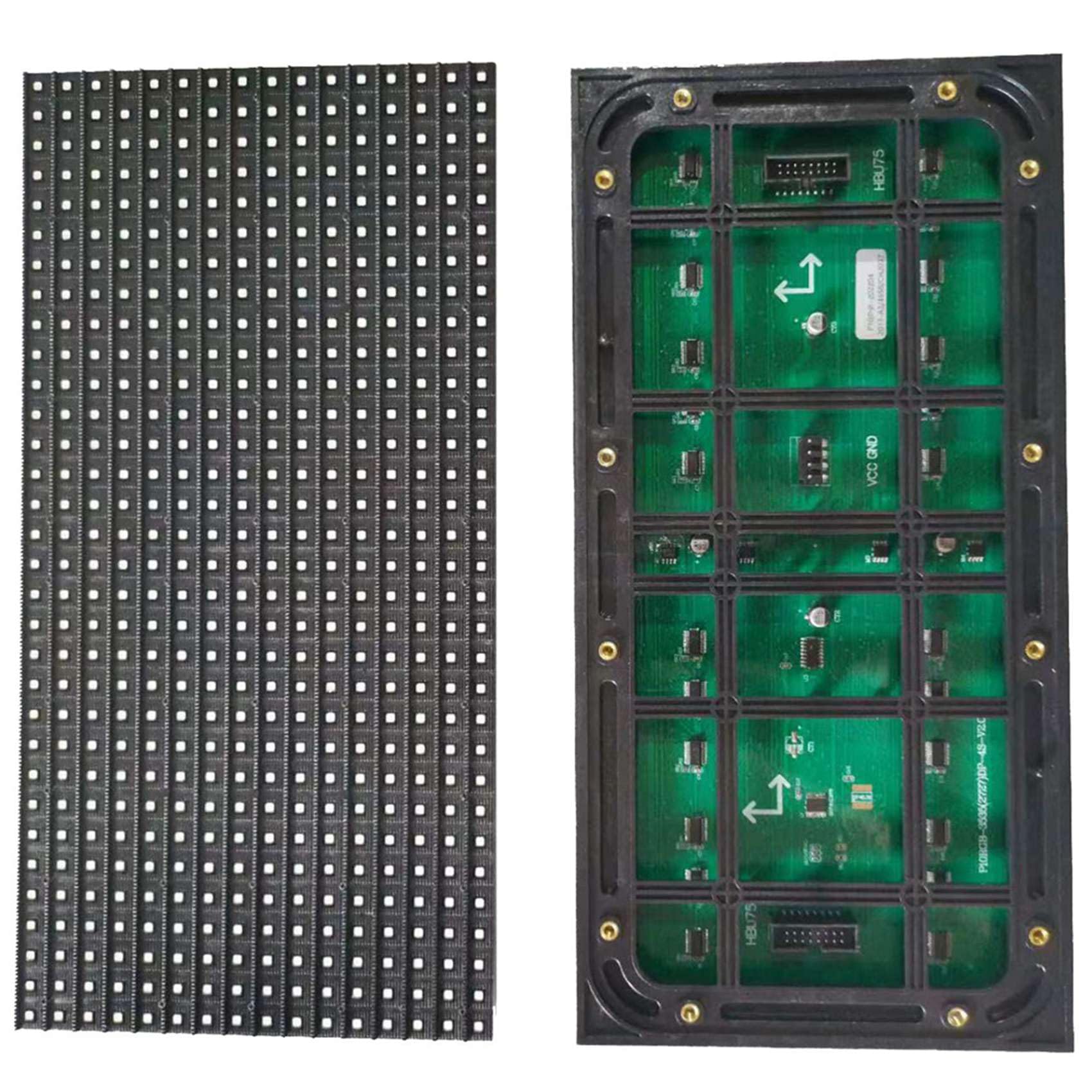 6 Pezzi P10 Modulo LED per Esterni A Colori Completi HUB75 SMD3535 32x16 Pixel Pannello Display LED 320x160mm 1/4S Driver