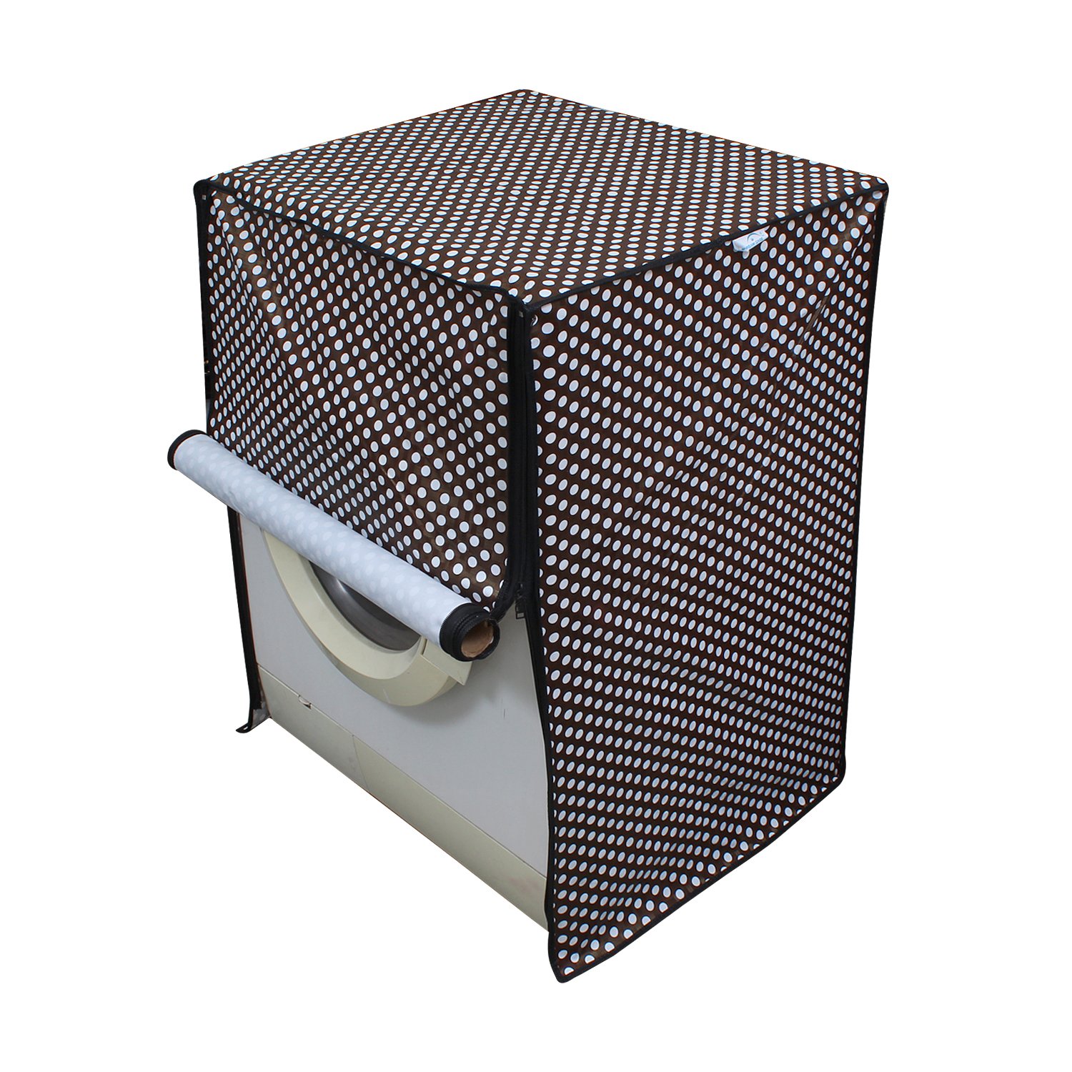 Lithara Waterproof Front Load Washing Machine Cover For 7 Kg, 7.2 Kg, 7.5 Kg, 8 Kg (Design_28)-image-24