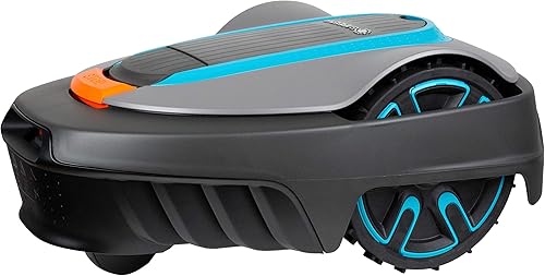 Vista 48 de GARDENA - Cortadora de césped Sileno Minimo 15201-20, robótica y automática, con aplicación Bluetooth y cable límite, silenciosa, para césped