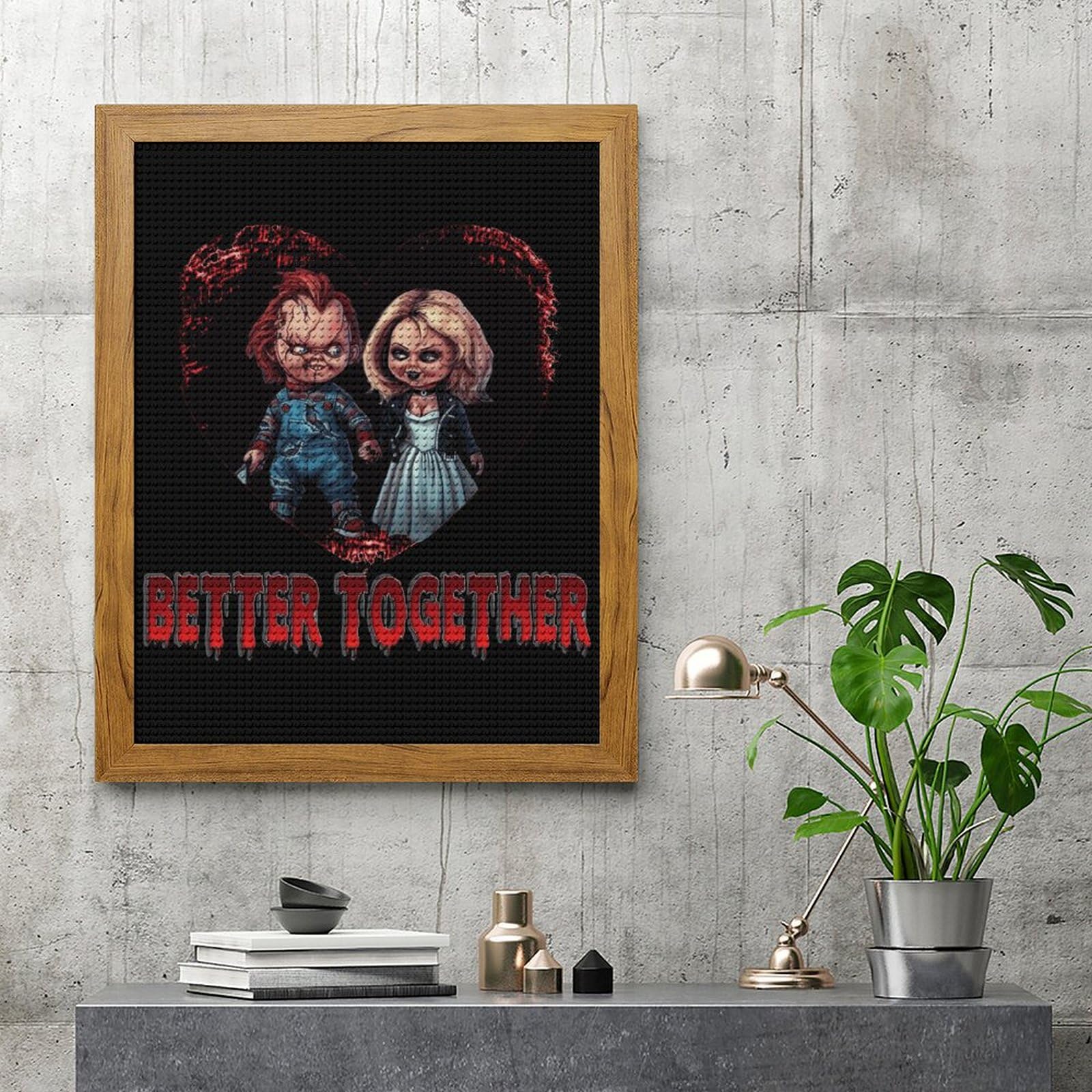 Amazon.co.jp: ダイヤモンドアート チャッキー チャイルドプレイ