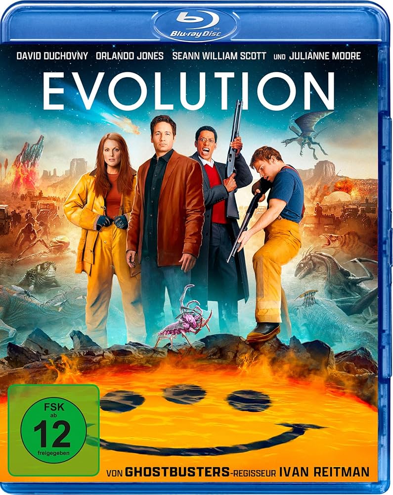 【廃盤】『エヴォリューション』 Blu-ray&DVD Amazon.com: Evolution [Blu-ray] : Movies & TV
