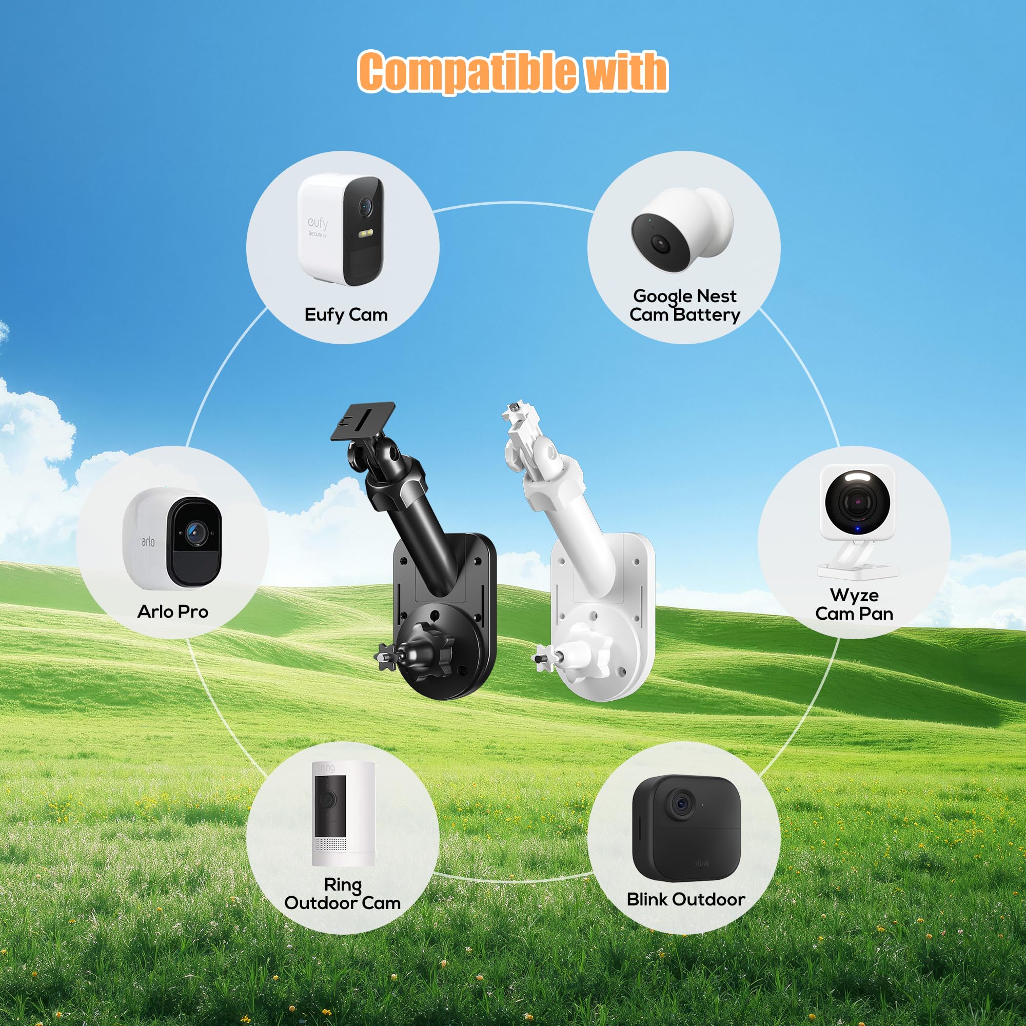 Ring Masthalterung für Ring Spotlight Cam und Ring Stick Up Cam Ring Masthalterung für Ring Spotlight Cam und Ring Stick Up Cam
