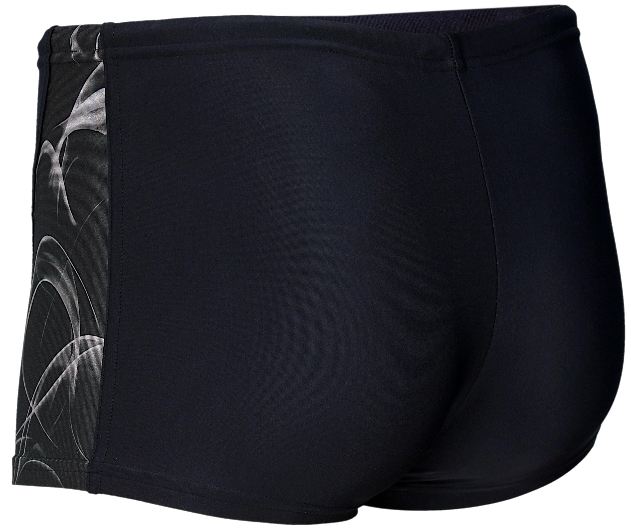 Aquarti Maillot de Bain avec Rayures Shorts de Natation pour Homme