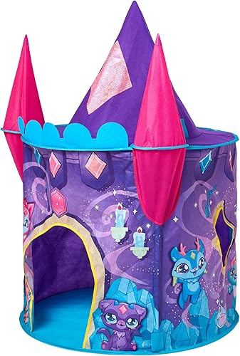 Miniatura 4 de Magic Mixies Tienda de campaña Castle Play para niñas y niños, fácil de instalar para jugar instantáneamente, fácil de montar, casa de juegos de