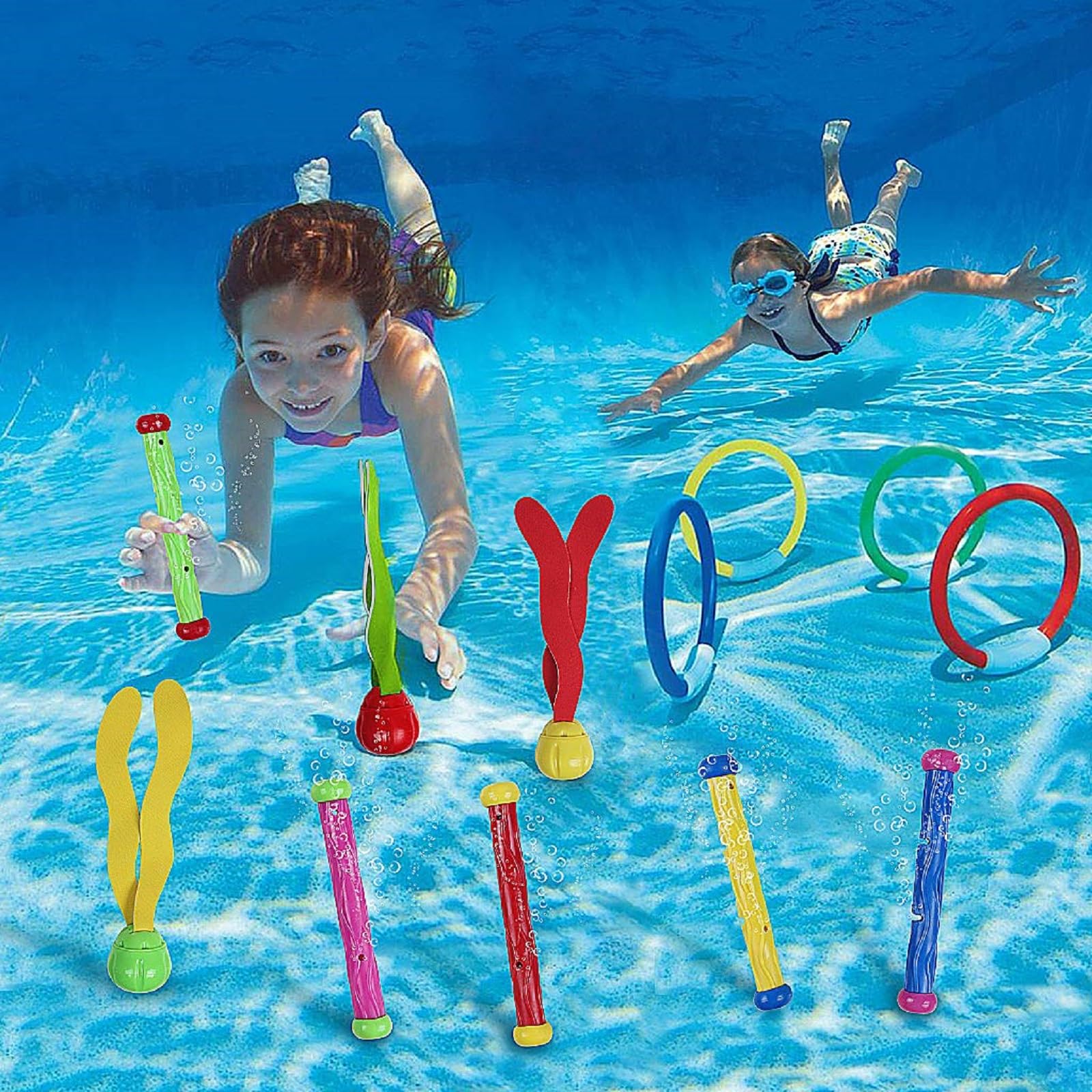 Juegos Piscina Niños Juguetes De Buceo Conjunto Para Niu00f1os
