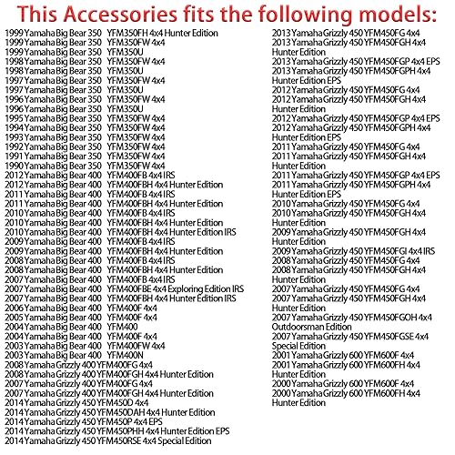 Miniatura 6 de Tapón de drenaje de aceite, colador de aceite y junta tórica de resorte compatible con Yamaha Raptor Warrior 350 Big Bear 350 400 Grizzly Kodiak 400