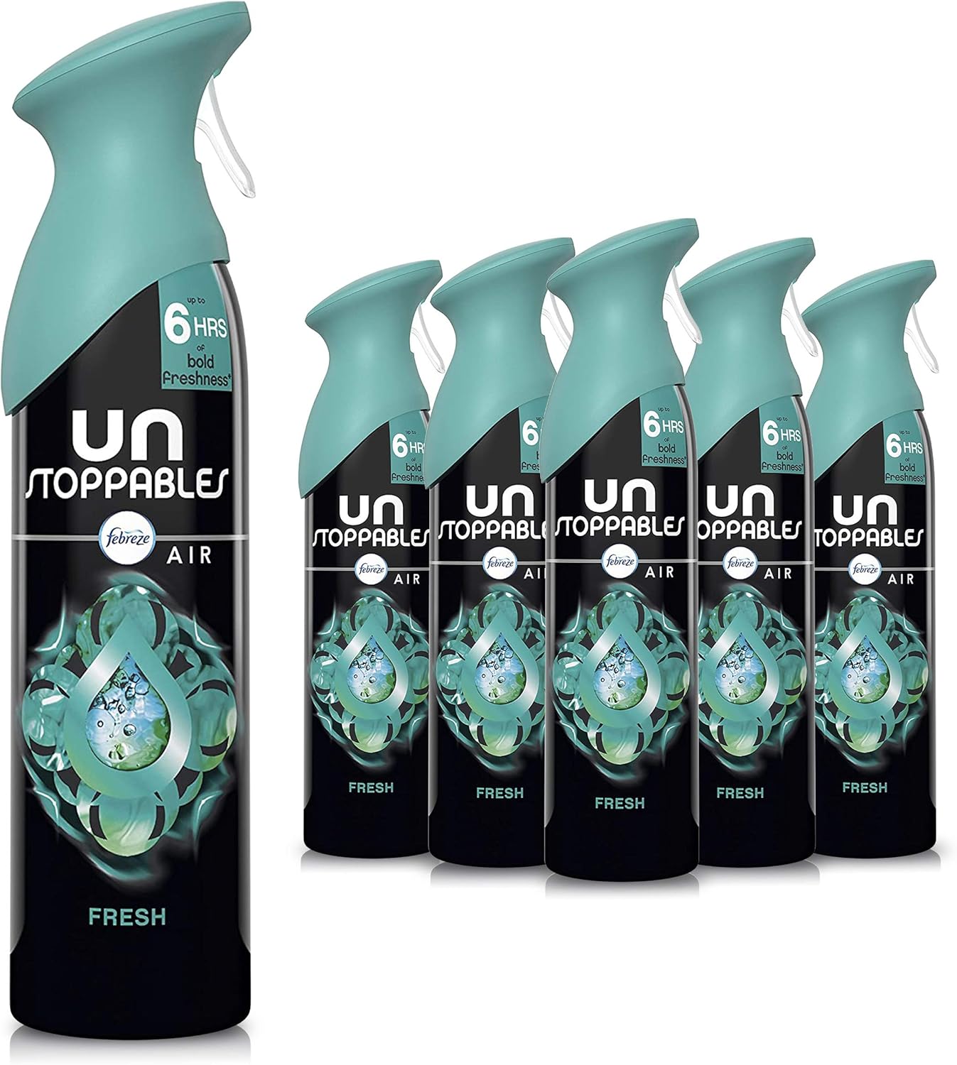Febreze Unstoppables Air Freshener Spray, Odour Eliminator and Bathroom